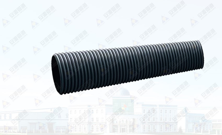 HDPE inner rib reinforced winding pipe